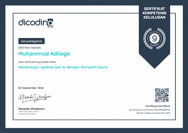 Membangun Aplikasi Gen AI dengan Microsoft Azure